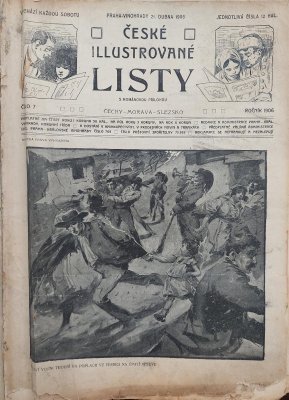 Knižne viazané vydanie novín 1906 -1910